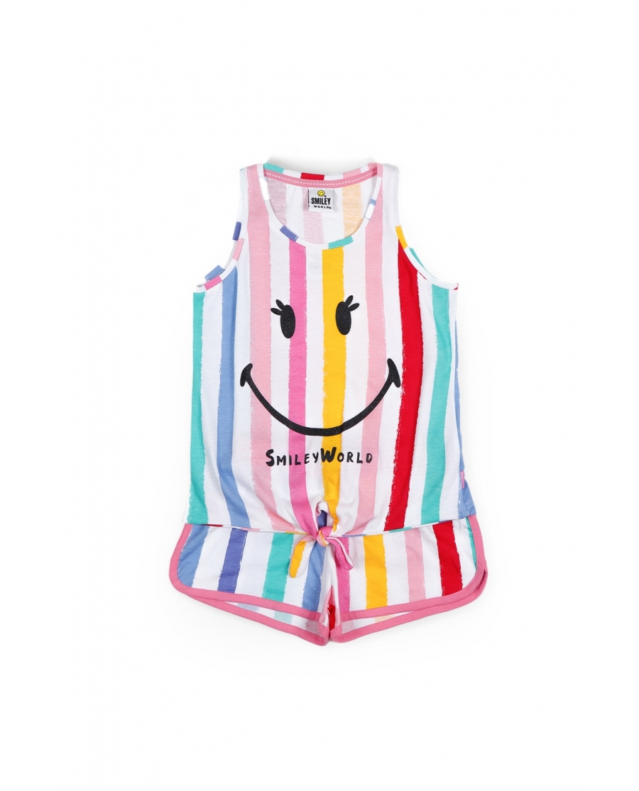 SMILEY Pijama Tirantes Rainbow para Niña MULTICOLOR