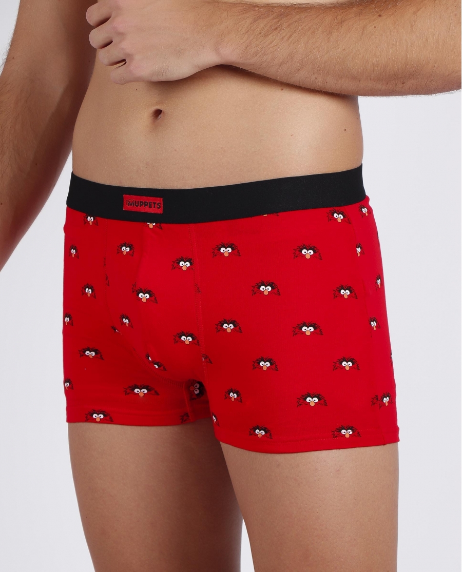 DISNEY Calzoncillo/Bóxer Bote Metal Regalo para Hombre ROJO