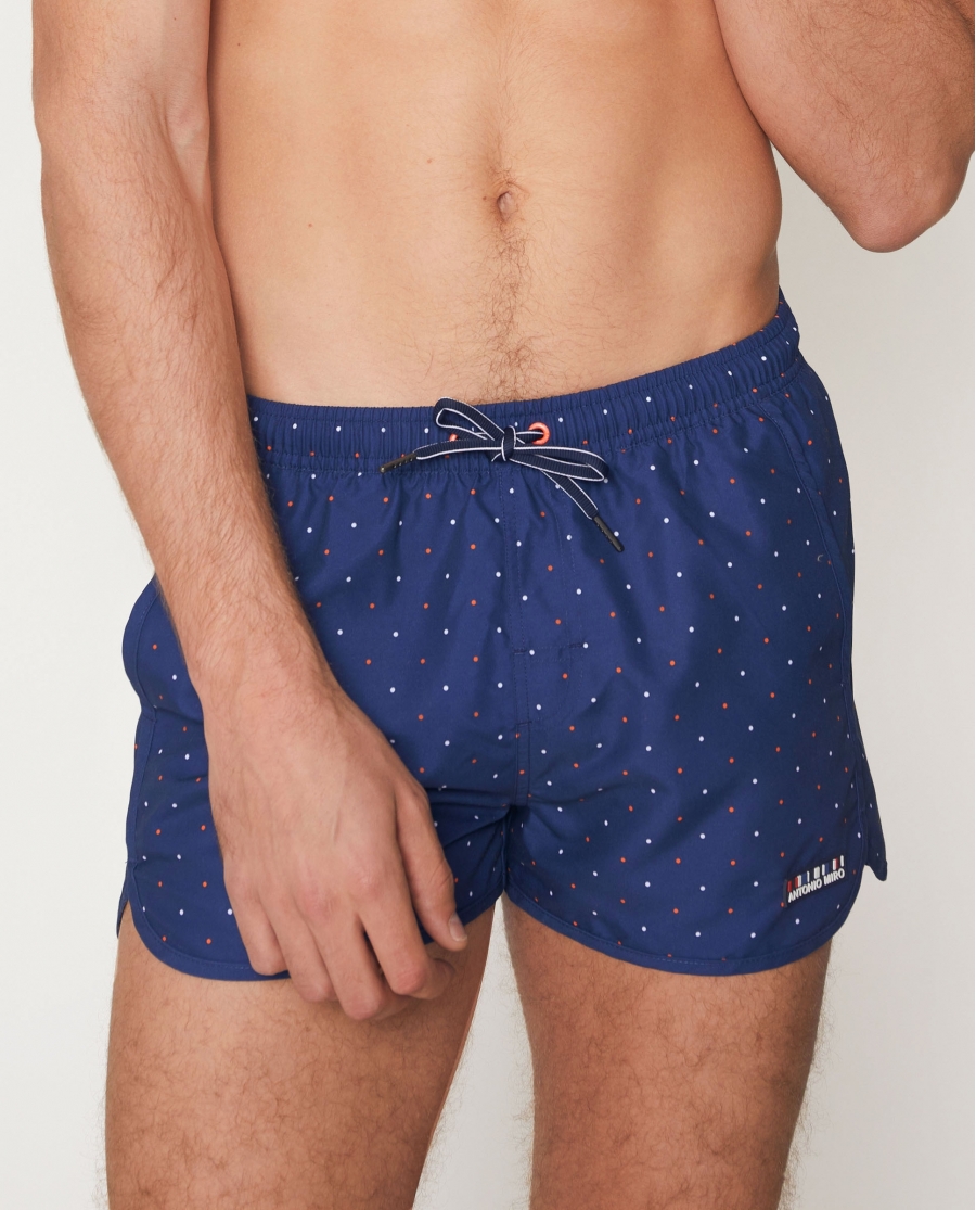 ANTONIO MIRO Bañador New Dots para Hombre MARINO