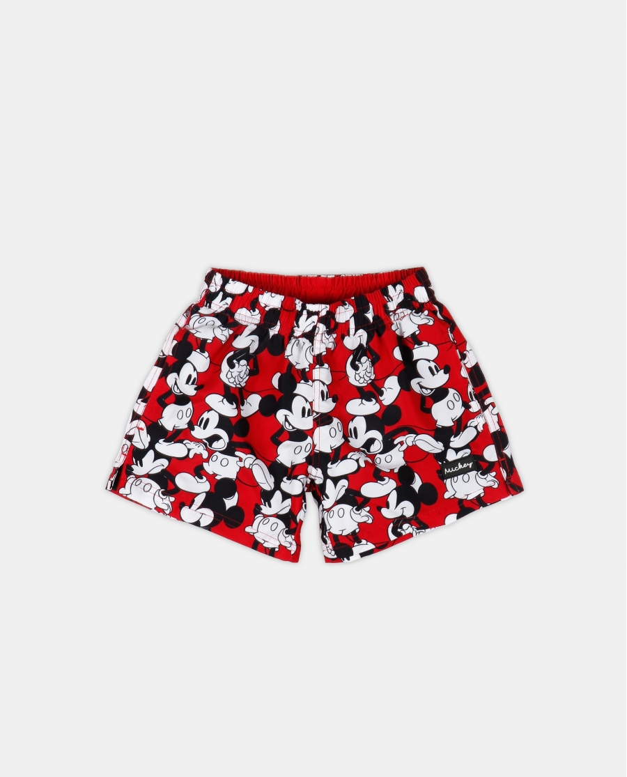 DISNEY Bañador Estampado Oh Mickey para Niño ROJO