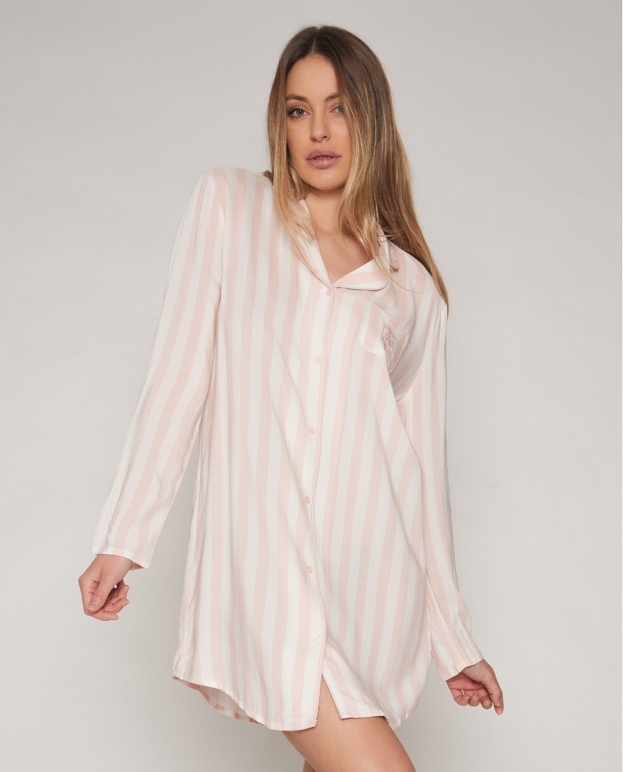 ADMAS CLASSIC CAMISOLA CLASSIC STRIPES ROSA