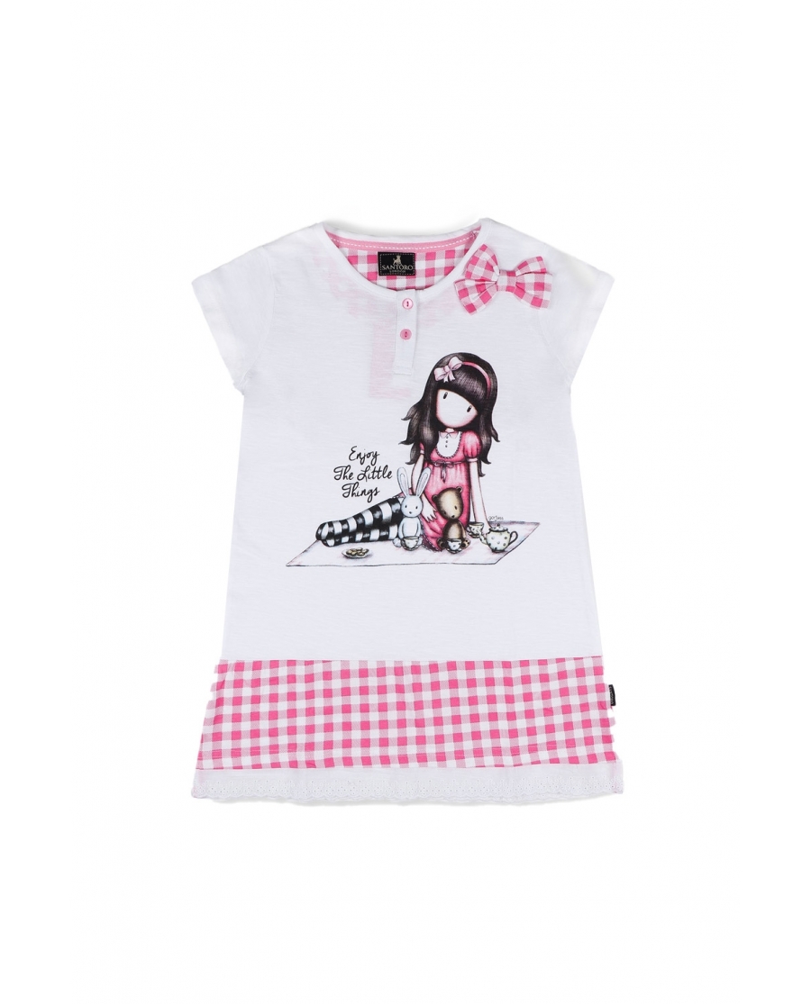 SANTORO GORJUSS Camisola Manga Corta Little Things para Niña ROSA