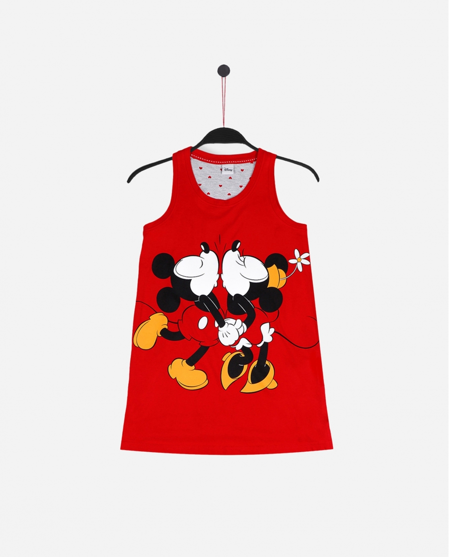 DISNEY Camisola Tirantes M&M Love para Niña ROJO