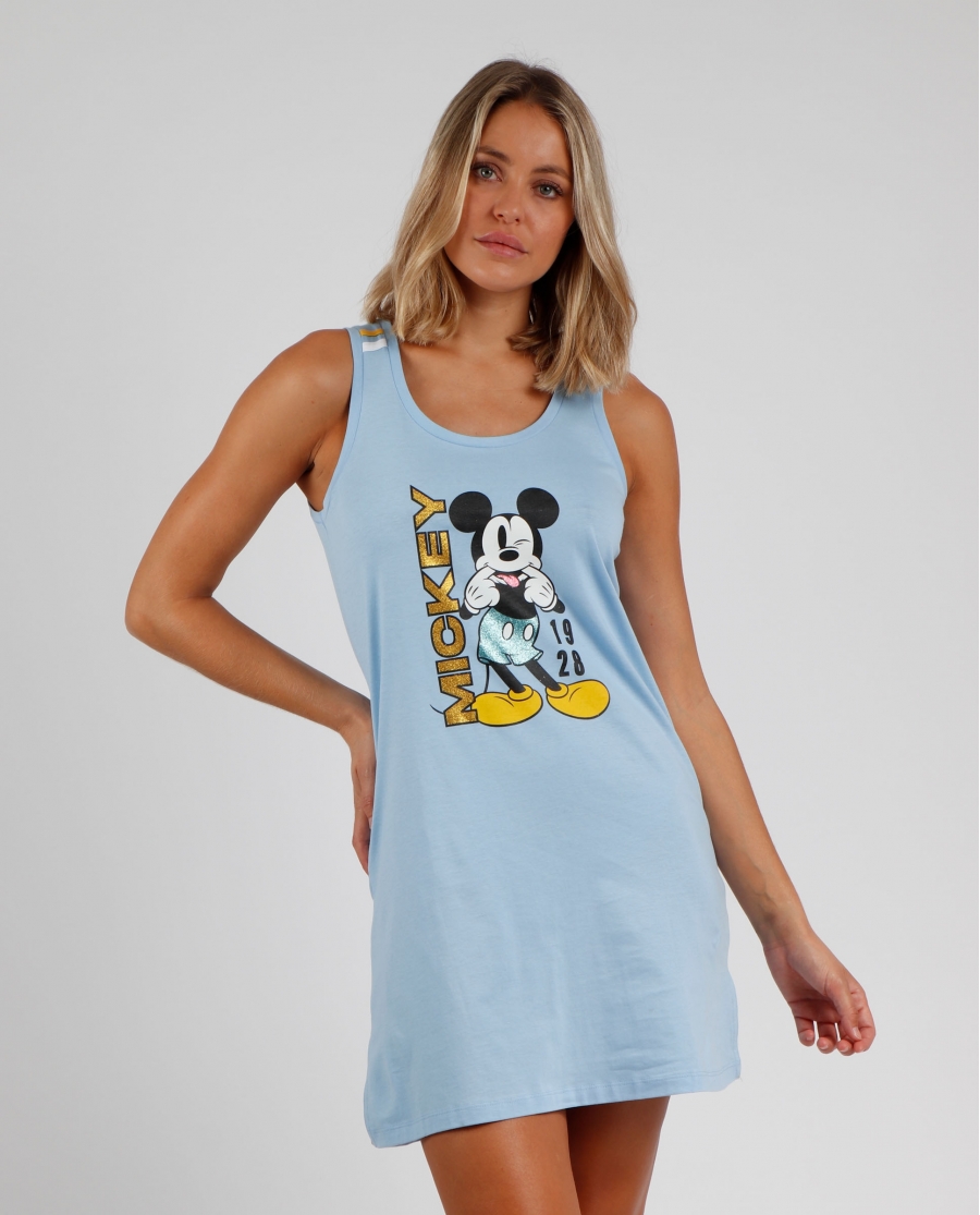 DISNEY Camisola Sin Mangas Mickey Summer para Mujer AZUL