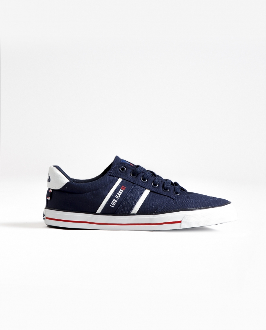 LOIS Zapatillas Lona para Hombre, (Caja de 12 pares) NAVY