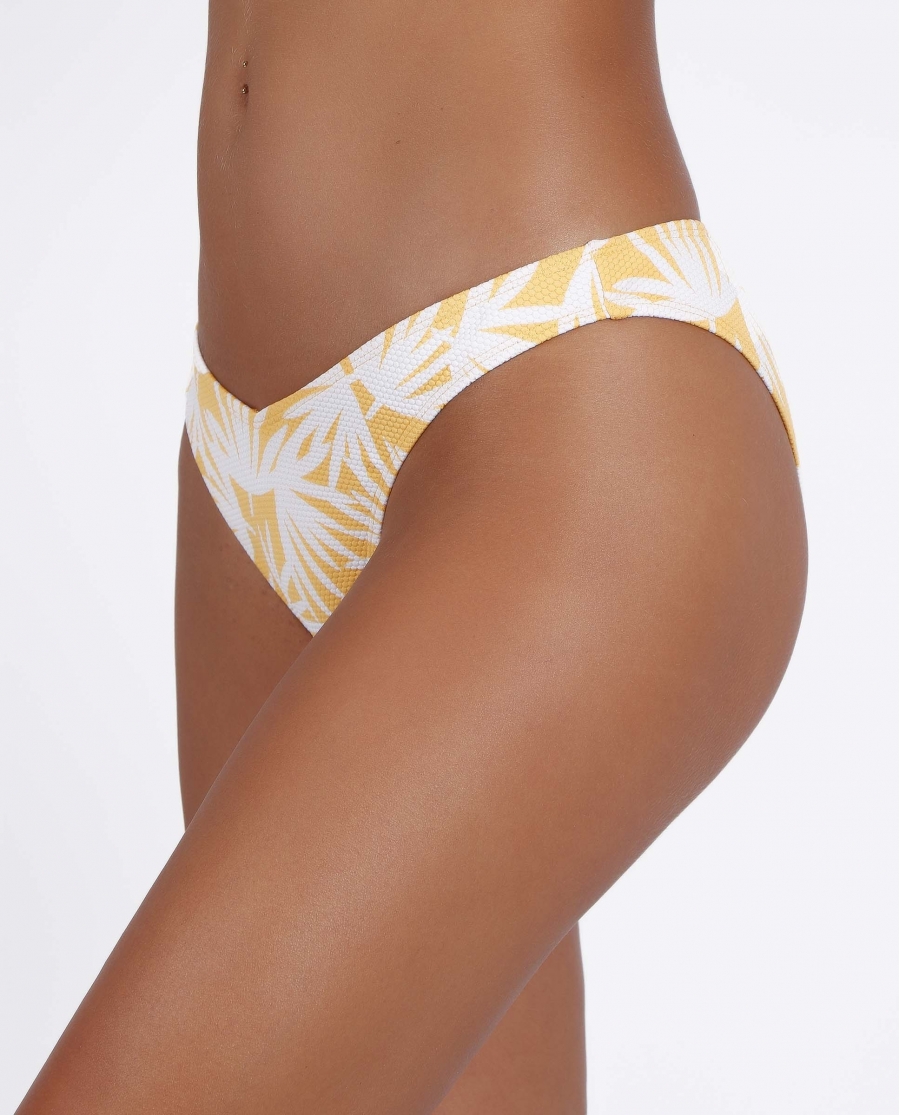 ADMAS Braga Estampada Palm Spring para Mujer MOSTAZA