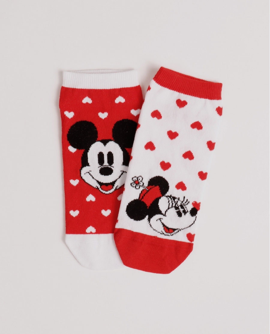 DISNEY Calcetín Tobillero Thinking Of You para Mujer, (Caja de 6 pares) SURTIDO