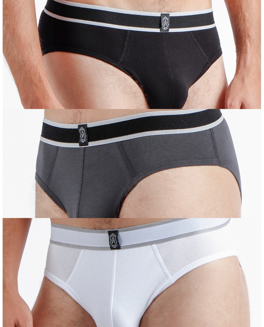 ADMAS Calzoncillo/Slip Soft Warm para Hombre, (Caja de 6 unidades) SURTIDO