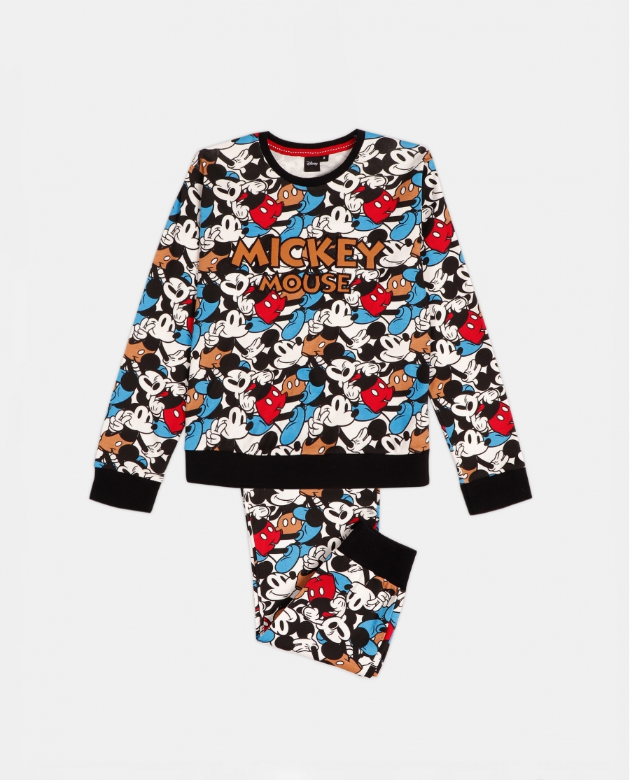 DISNEY Pijama Manga Larga Mickey Dreams para Niño MULTICOLOR