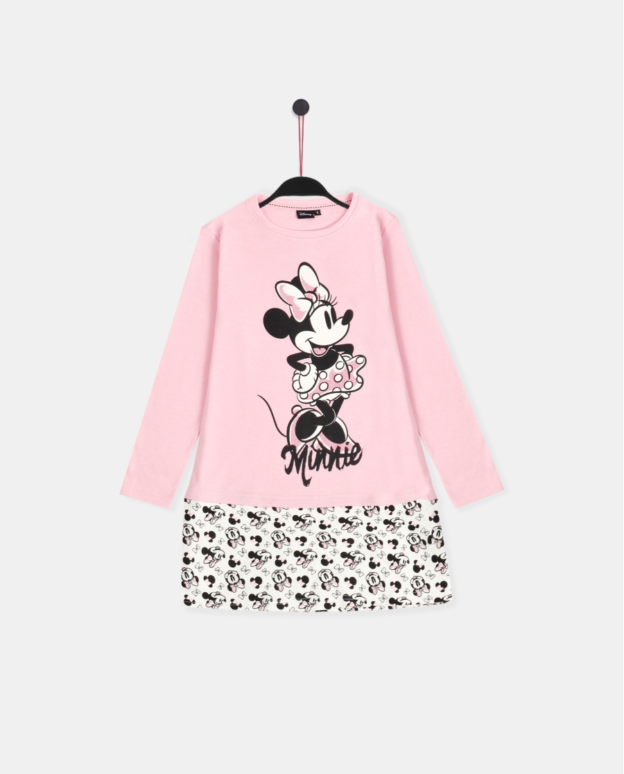 DISNEY Camisola Manga Larga Minnie Posh para Niña ROSA